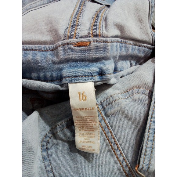 Girls / Children's Distressed Overalls Size‎ 16 - Picture 12 of 16